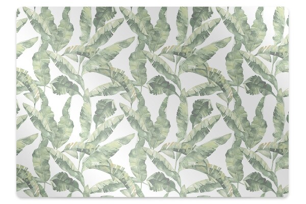 Office chair mat banana leaves