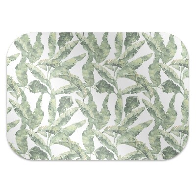 Office chair mat banana leaves