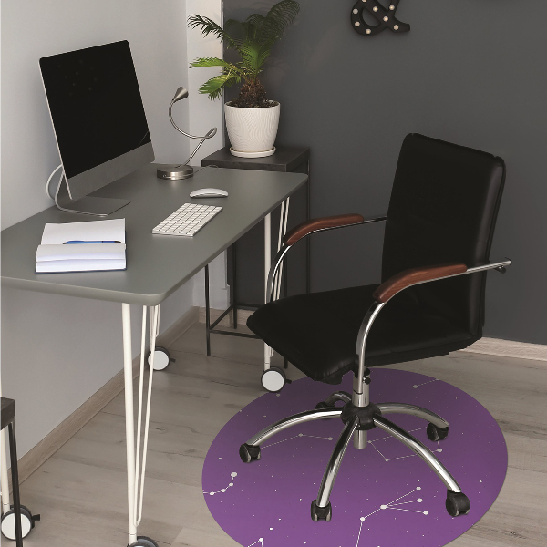 Office chair mat Starry sky