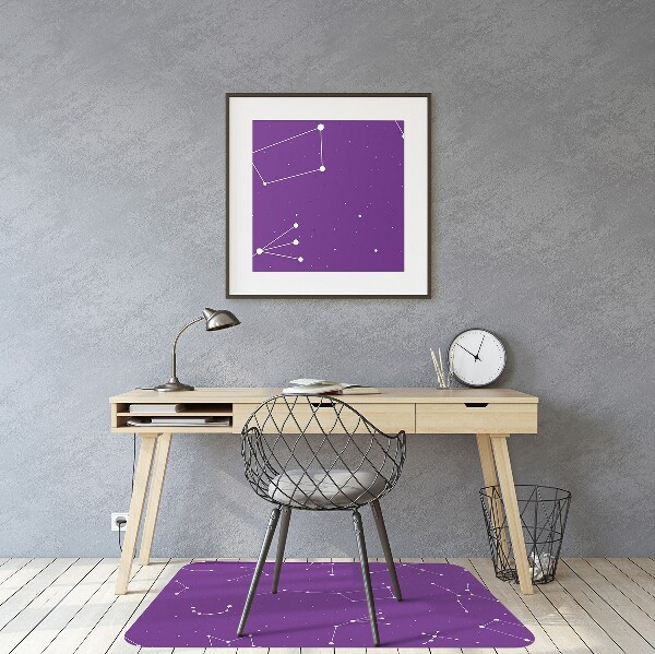 Office chair mat Starry sky