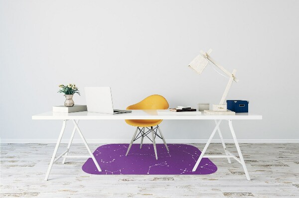 Office chair mat Starry sky