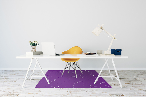 Office chair mat Starry sky