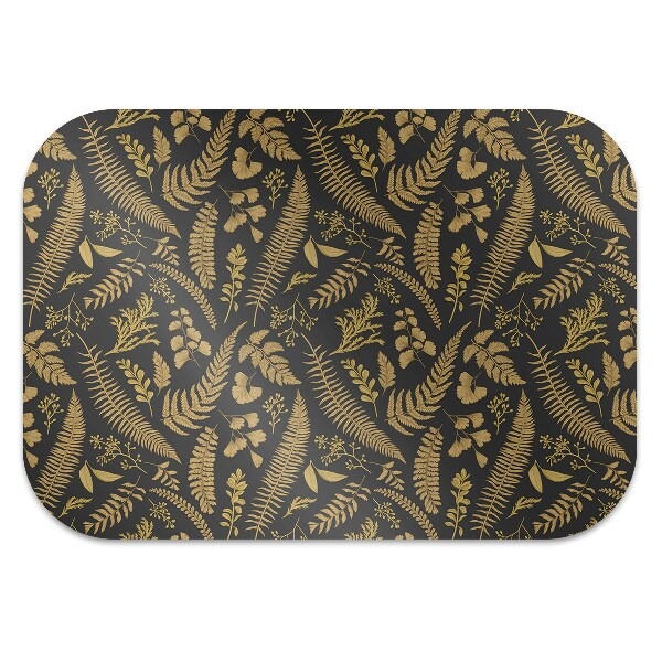 Office chair floor protector golden ferns