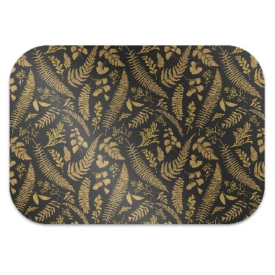 Office chair floor protector golden ferns