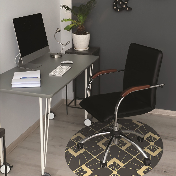 Office chair mat modern design