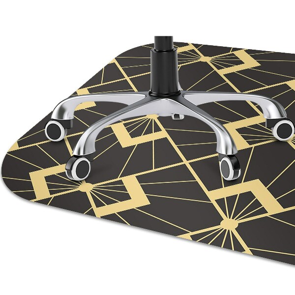 Office chair mat modern design