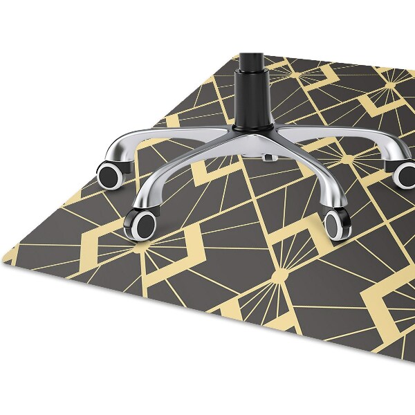Office chair mat modern design