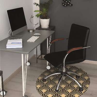 Office chair mat Art deco