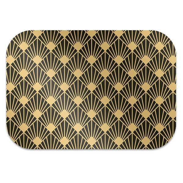 Office chair mat Art deco