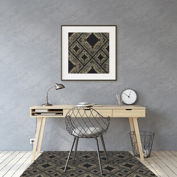 Office chair mat tiles