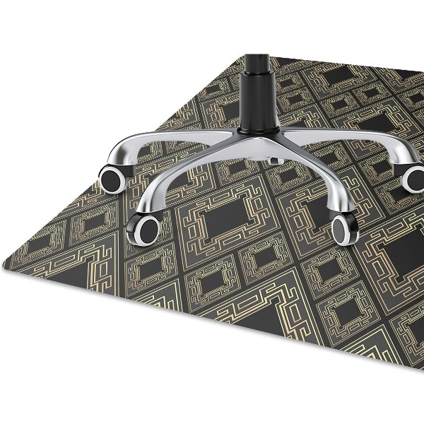 Office chair mat tiles