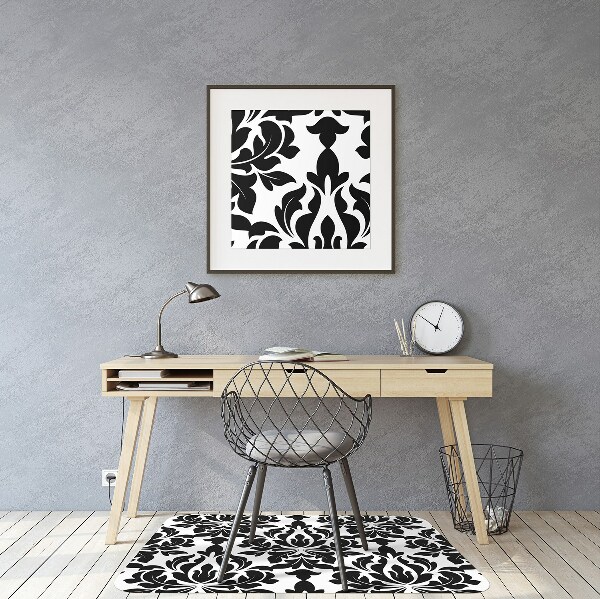 Computer chair mat Arabic pattern