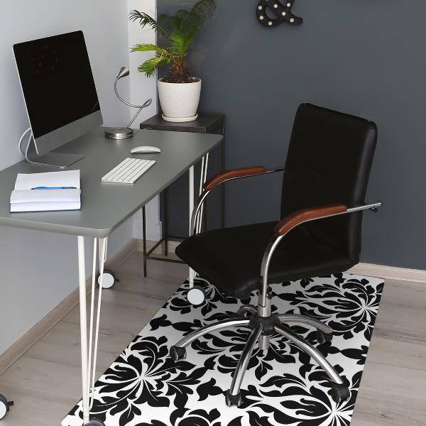 Computer chair mat Arabic pattern