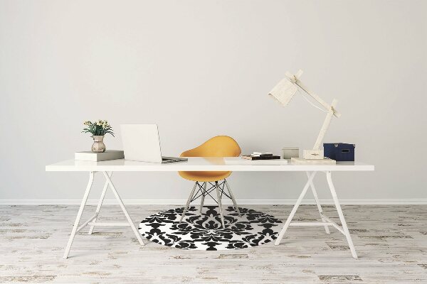 Computer chair mat Arabic pattern