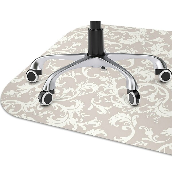 Office chair mat Ala pattern wallpaper