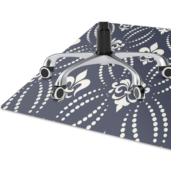 Office chair floor protector The classic pattern