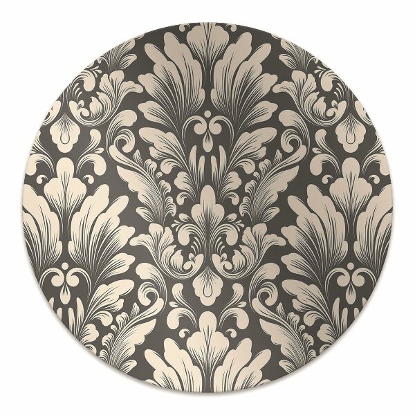 Office chair floor protector luxury pattern