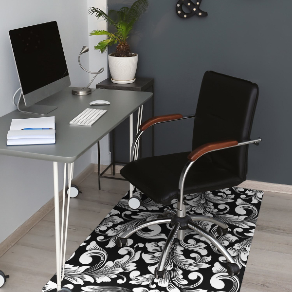 Office chair floor protector Old fashioned theme