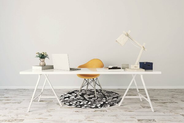 Office chair floor protector Old fashioned theme
