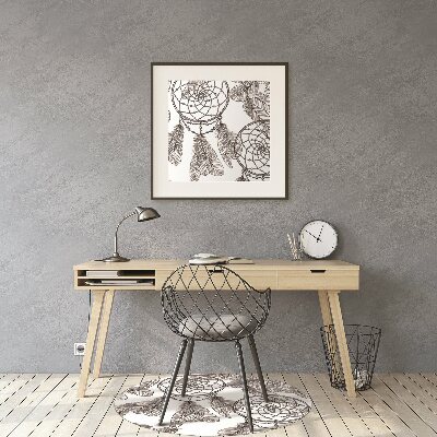 Desk chair mat Dreamcatcher