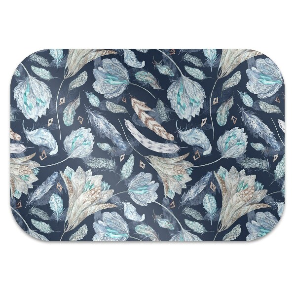 Office chair floor protector pattern Boho