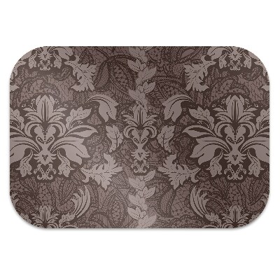 Chair mat floor panels protector Style damask pattern