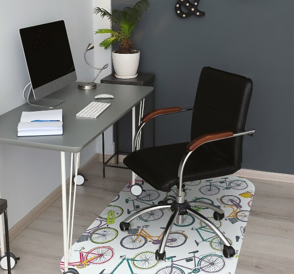 Office chair mat city ​​bikes