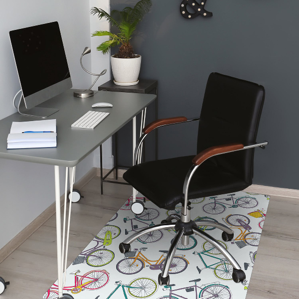 Office chair mat city ​​bikes