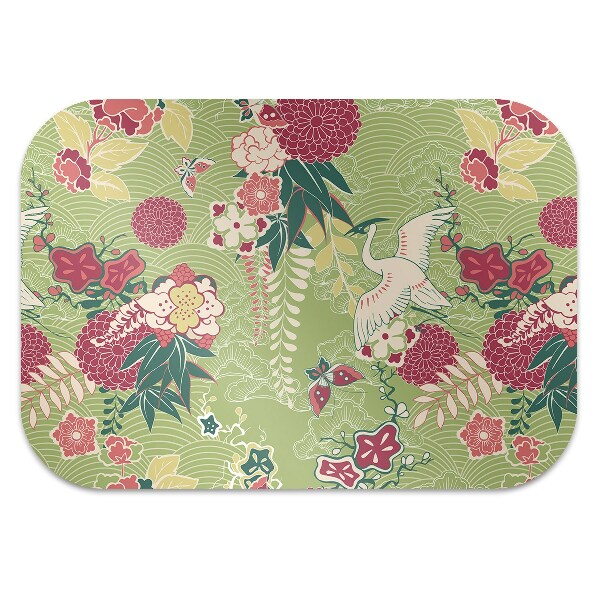 Desk chair mat fauna and Flora