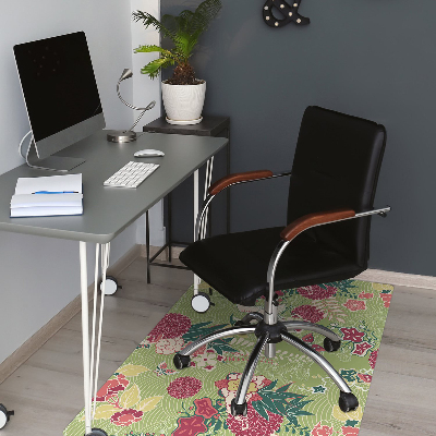 Desk chair mat fauna and Flora