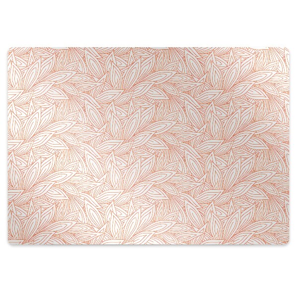 Office chair mat Autumn leaves