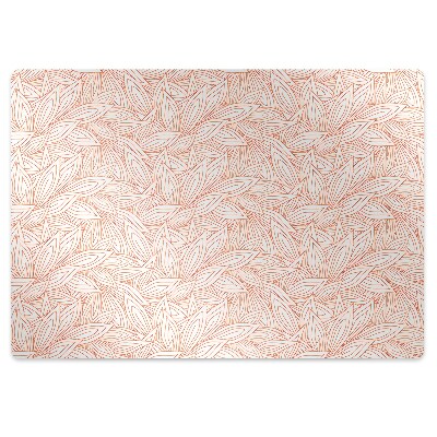 Office chair mat Autumn leaves