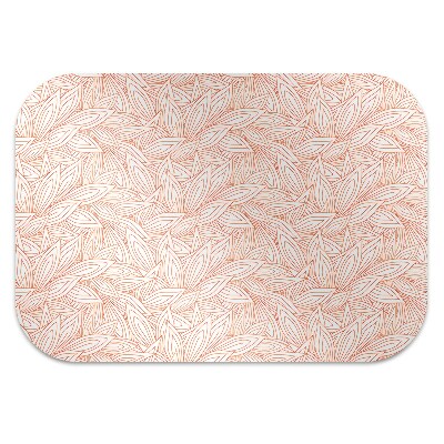 Office chair mat Autumn leaves