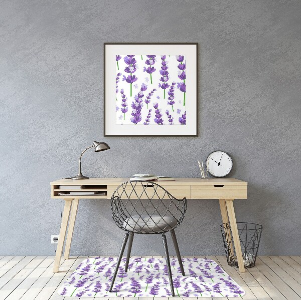 Office chair mat Lavender
