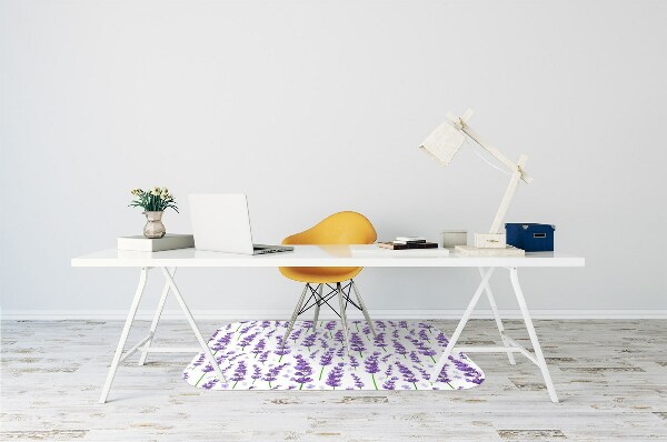 Office chair mat Lavender