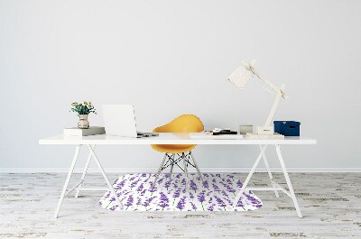 Office chair mat Lavender