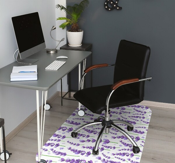 Office chair mat Lavender