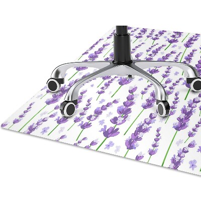 Office chair mat Lavender