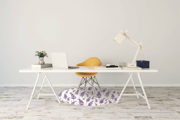 Office chair mat Lavender