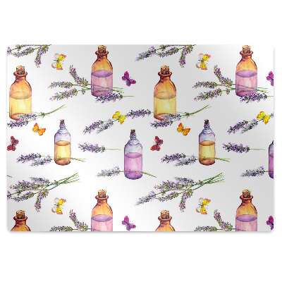 Chair mat floor panels protector Lavender oil