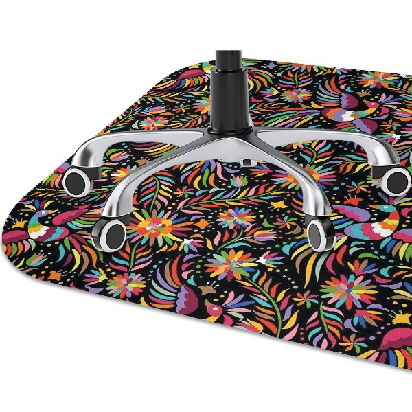 Office chair mat Mexican style