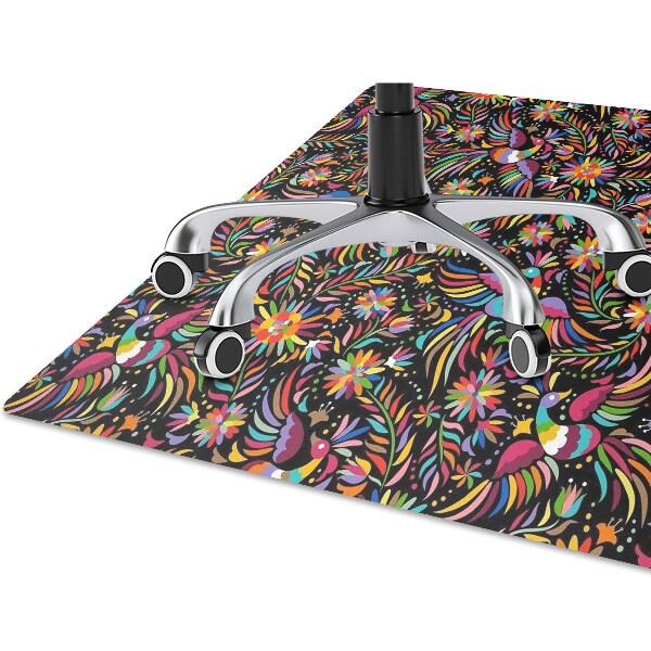 Office chair mat Mexican style