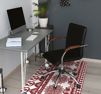 Office chair floor protector cutouts Kurpie