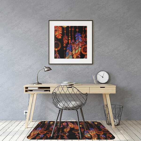 Computer chair mat dream catchers
