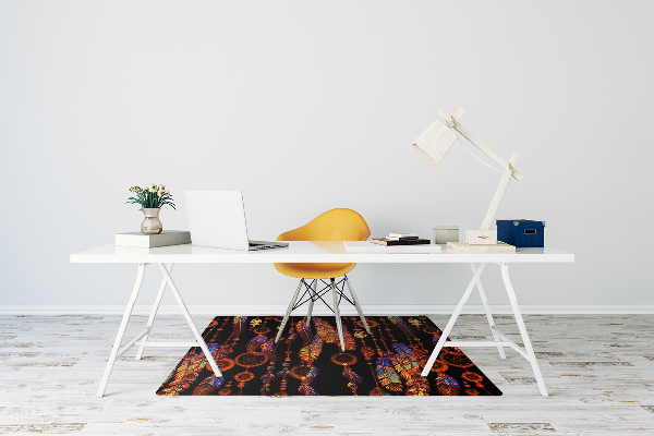 Computer chair mat dream catchers