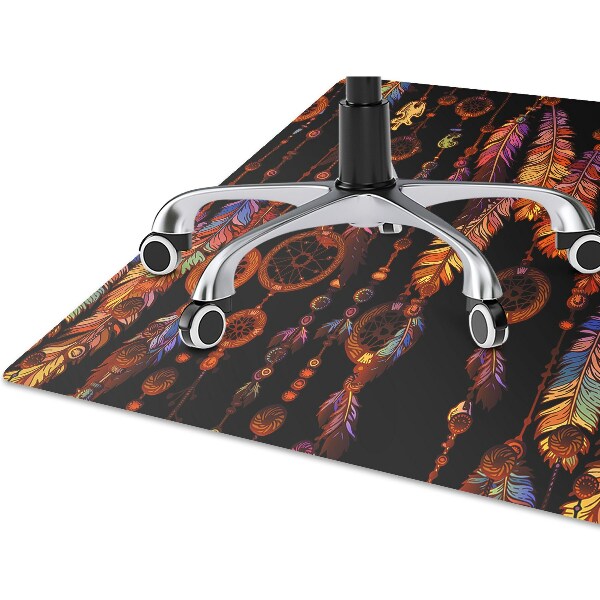 Computer chair mat dream catchers