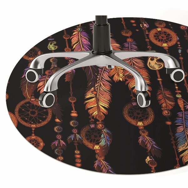 Computer chair mat dream catchers