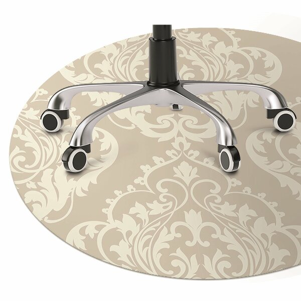 Office chair floor protector Royal pattern