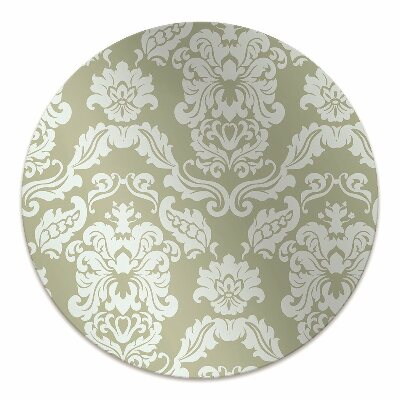 Chair mat floor panels protector green ornament