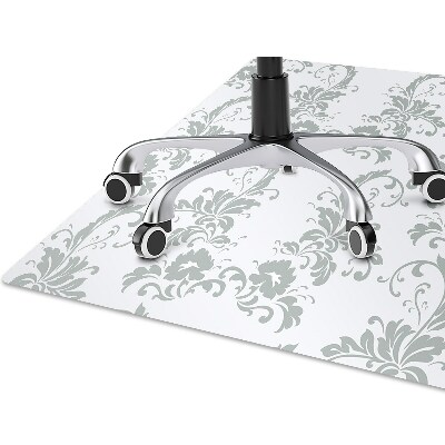 Chair mat floor panels protector lilac ornament